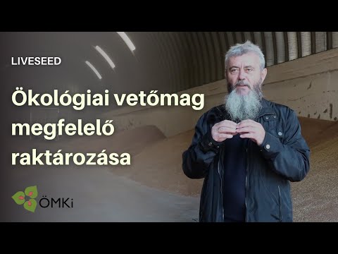 El almacenamiento adecuado de semillas orgánicas y técnicas de control de plagas en el almacén (vídeo Liveseed)