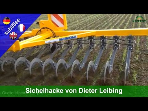 The new sickle hoe developed by Dieter Leibing - An alternative to the common hoeing devices?