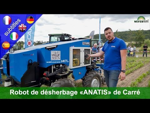 ANATIS jaunais ravēšanas robots no Carré